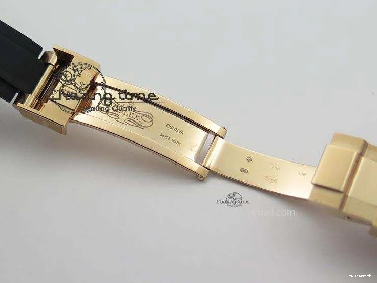 Strap Bezel Extra Strap) 116655 Black Rubber Edition (Free A2836 On 1:1 Noob Ceramic Best Black Yacht-Master 0323